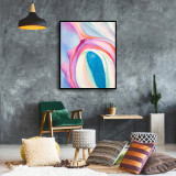 Colour Art HD Canvas Print Home Decor Paintings Wall Art Pictures