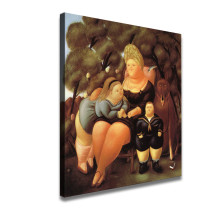 Fernando Botero  The Family  New HD print on canvas ready to hang large size picture beautiful home decor wall painting