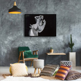 Black and white Picasso Art HD Canvas Print Home Decor Paintings Wall Art Pictures