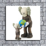 KAWS THE PROMISE Vinyl Figure HD print on canvas ready to hang large size picture beautiful home decor wall painting