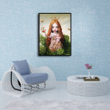 Fantasy doll paintings by Italian female illustrator Nicoletta Ceccoli HD Canvas Print Home Decor Paintings Wall Art Pictures