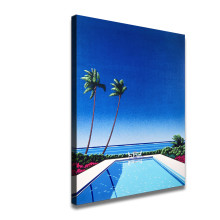 City Garden by Hiroshi Nagai HD Canvas Print Home Decor Paintings Wall Art Pictures