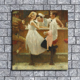 Norman Rockwell HD Canvas Print Home Decor Paintings Wall Art Pictures