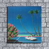 City Garden by Hiroshi Nagai HD Canvas Print Home Decor Paintings Wall Art Pictures