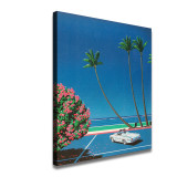 City Garden by Hiroshi Nagai HD Canvas Print Home Decor Paintings Wall Art Pictures