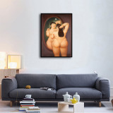 Beautiful and naked woman HD Canvas Print Home Decor Paintings Wall Art Pictures