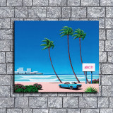 City Garden by Hiroshi Nagai HD Canvas Print Home Decor Paintings Wall Art Pictures