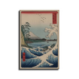 Utagawa Ando Hiroshige : ''Sea at Satta in Suruga Province'' (Thirty-six Views of Mount Fuji, 1858) - Museum-Grade Giclee