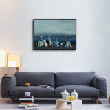 Yves Tanguy    Double Black   HD Canvas Print Home Decor Paintings Wall Art Pictures