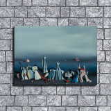 Yves Tanguy    Double Black   HD Canvas Print Home Decor Paintings Wall Art Pictures