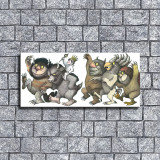 Maurice Sendak Illustration HD Canvas Print Home Decor Paintings Wall Art Pictures