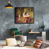 Remedios Varo - El Tejido De Los Sueños Canvas Art Poster and Wall Art Picture Print Modern Family Bedroom Decor Posters