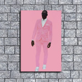 Barkley L. Hendricks Print on Canvas Home Decor Art No frame Gift HD Rolled Print Reproduction