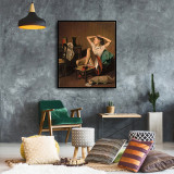 Balthus - Cats and Girls Decorative Painting Canvas Wall Art Living Room Posters Bedroom Painting