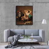 Balthus - Cats and Girls Decorative Painting Canvas Wall Art Living Room Posters Bedroom Painting