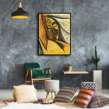 Head of a Sleeping Woman by Pablo Picasso Oil painting HD Canvas Print Home Decor Paintings Wall Art Pictures