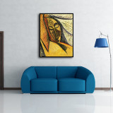 Head of a Sleeping Woman by Pablo Picasso Oil painting HD Canvas Print Home Decor Paintings Wall Art Pictures