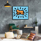 keith haring icons radiant baby prints HD Canvas Print Home Decor Paintings Wall Art Pictures