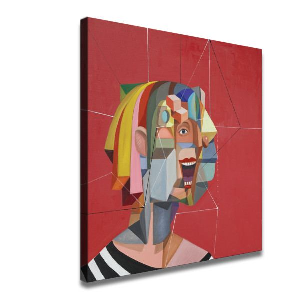 George Condo inspired Art Print. New HD print. Canvas ready to hang. Large poster. Pop Art canvas. Home decor wall painting