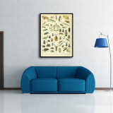 Adolphe Millot Poster Insects French Vintage HD Canvas Print Home Decor Paintings Wall Art Pictures