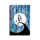 Nightmare Before Christmas Art HD Canvas Print Home Decor Paintings Wall Art Pictures