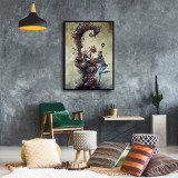 Nightmare Before Christmas Art HD Canvas Print Home Decor Paintings Wall Art Pictures