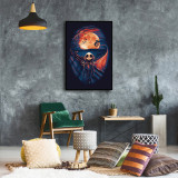 Nightmare Before Christmas Art HD Canvas Print Home Decor Paintings Wall Art Pictures