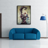 Nightmare Before Christmas Art HD Canvas Print Home Decor Paintings Wall Art Pictures