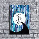 Nightmare Before Christmas Art HD Canvas Print Home Decor Paintings Wall Art Pictures