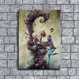 Nightmare Before Christmas Art HD Canvas Print Home Decor Paintings Wall Art Pictures