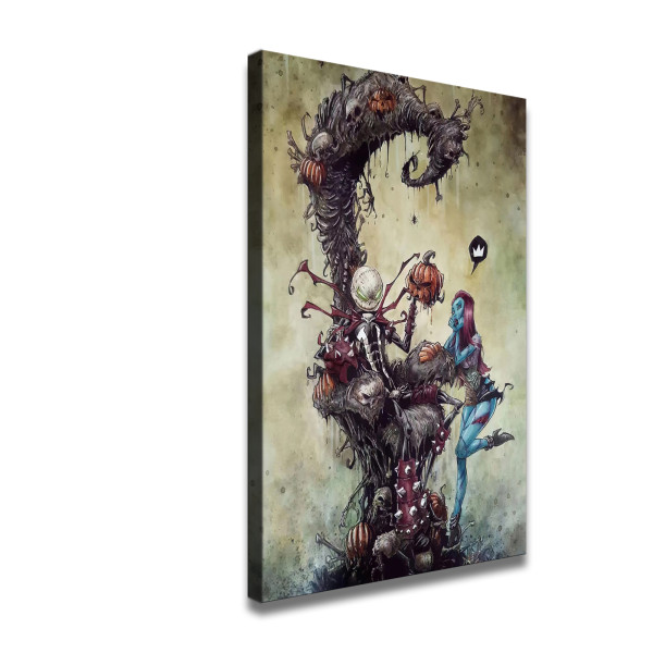 Nightmare Before Christmas Art HD Canvas Print Home Decor Paintings Wall Art Pictures