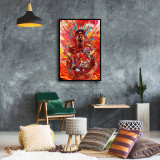 Rugby star Art HD Canvas Print Home Decor Paintings Wall Art Pictures