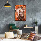 Rugby star Art HD Canvas Print Home Decor Paintings Wall Art Pictures