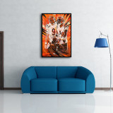 Rugby star Art HD Canvas Print Home Decor Paintings Wall Art Pictures