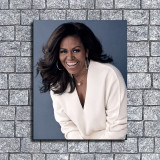 Michelle obama Art HD Canvas Print Home Decor Paintings Wall Art Pictures