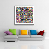 Gerhard Richter, Original Exhibition Museum Poster Art HD Canvas Print Home Decor Paintings Wall Art Pictures