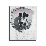 Kerry James Marshall Vignette HD Canvas Print Home Decor Paintings Wall Art Pictures