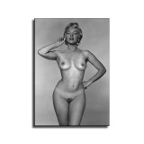 Marilyn Monroe Nude Pics HD Canvas Print Home Decor Paintings Wall Art Pictures