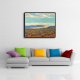 MAYNARD DIXON (American, 1875-1946). Calico Hills (Virgin Valley, Nevada; No.350) HD Canvas Print Home Decor Paintings Wall Art Pictures