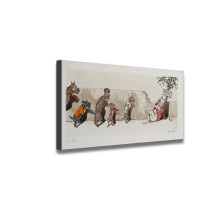 Dirty dogs of paris Art HD Canvas Print Home Decor Paintings Wall Art Pictures