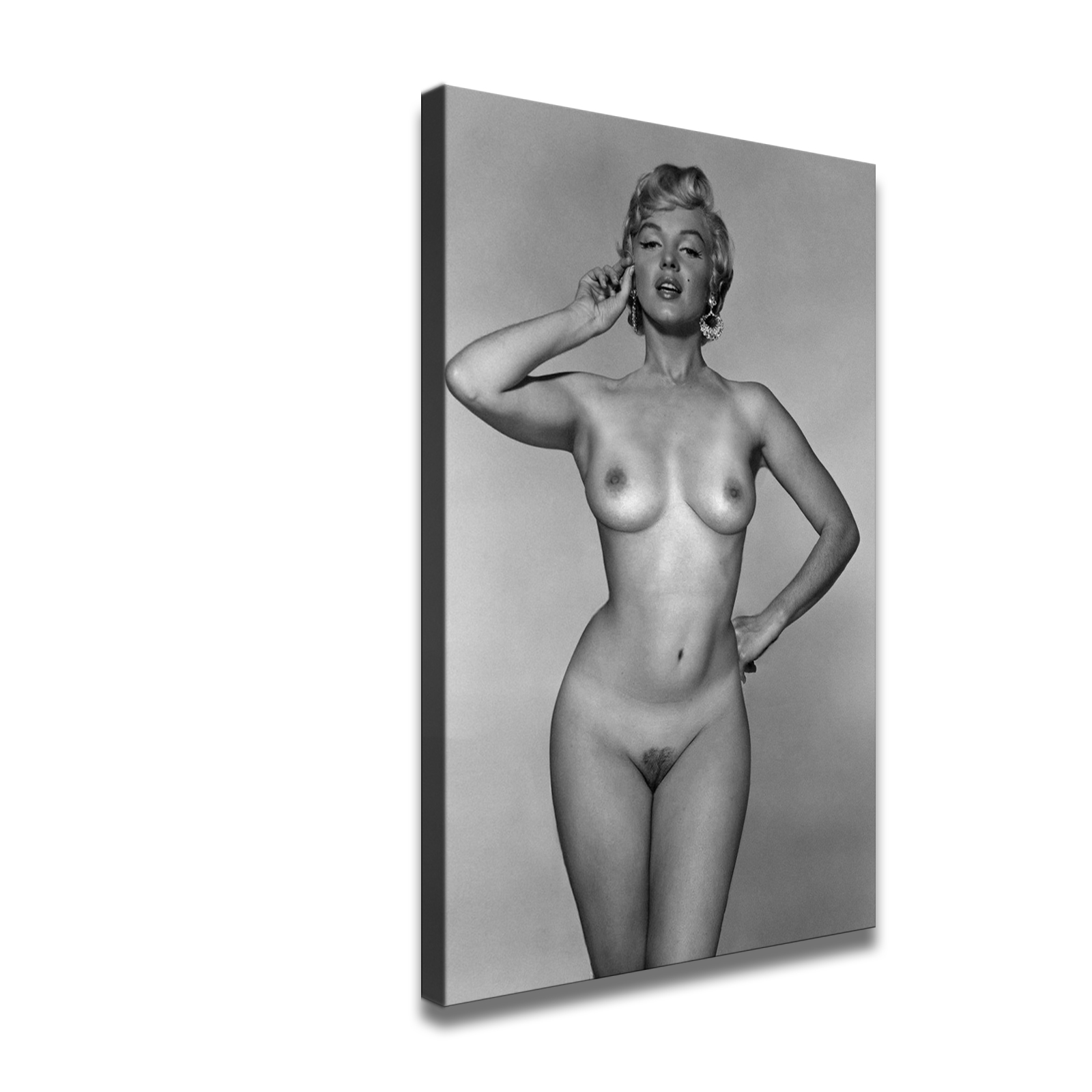 Marilyn Monroe Nude Pics HD Canvas Print Home Decor Paintings Wall Art Pictures