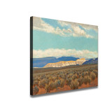 MAYNARD DIXON (American, 1875-1946). Calico Hills (Virgin Valley, Nevada; No.350) HD Canvas Print Home Decor Paintings Wall Art Pictures