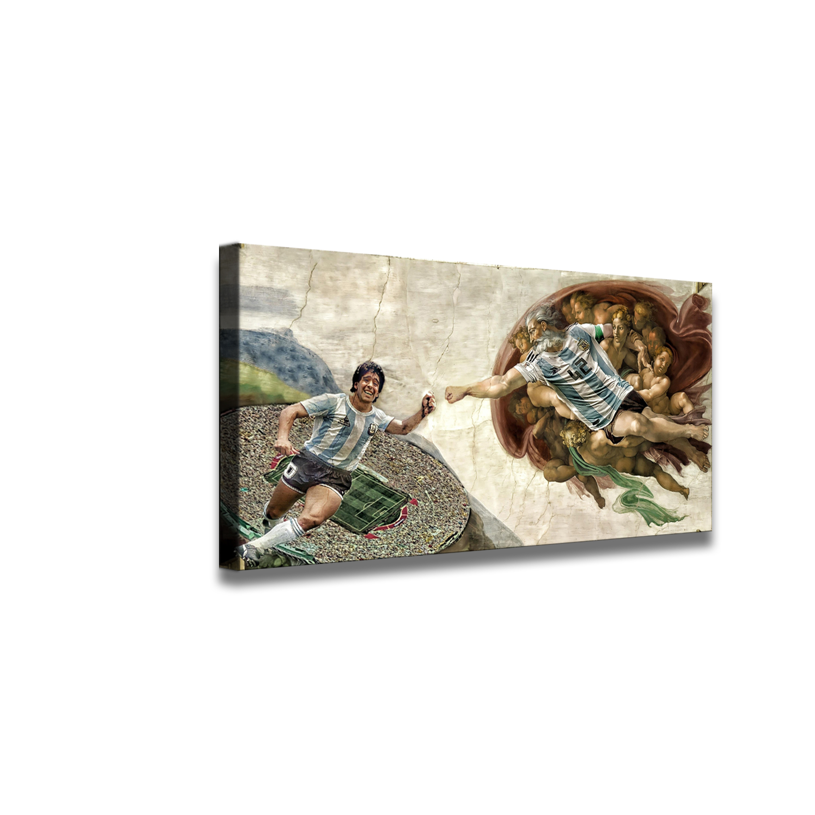 Diego Maradona - Hand of God HD Canvas Print Home Decor Paintings Wall Art Pictures