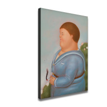 Fernando Botero inspired Art Print. New HD print. Canvas ready to hang. Large poster. Pop Art canvas. Home decor wall painting