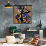 Carol Muthiga-Oyekunle HD Canvas Print Home Decor Paintings Wall Art Pictures