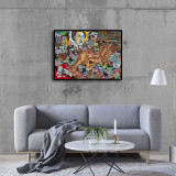 Robert Williams Zombie Mystery Paintings HD Canvas Print Home Decor Paintings Wall Art Pictures