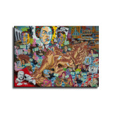 Robert Williams Zombie Mystery Paintings HD Canvas Print Home Decor Paintings Wall Art Pictures