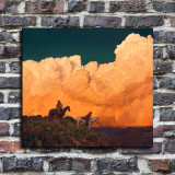 Mark Maggiori painting, Cowboy western painting HD Canvas Print Home Decor Paintings Wall Art Pictures