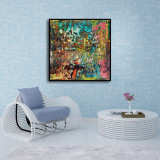 Gerhard Richter inspired Art Print. New HD print. Canvas ready to hang. Large poster. Pop Art canvas. Home decor wall painting