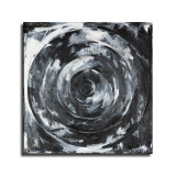 Jasper Johns - SMALL BLACK TARGET , 1960 Art HD Canvas Print Home Decor Paintings Wall Art Pictures